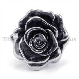 Blumen-Titanring