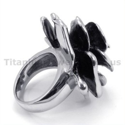 Blumen-Titanring