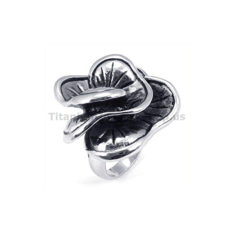 Blumen-Titanring