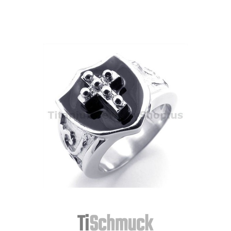 Kreuz Titanring