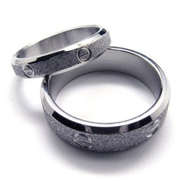 Herren Titanringe