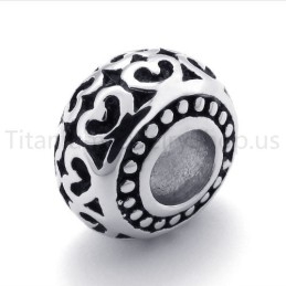 Neuer Klassischer Glücksbringer-Anhänger Aus Titan Mit Perle