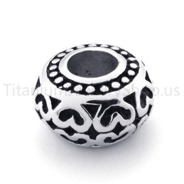 Neuer Klassischer Glücksbringer-Anhänger Aus Titan Mit Perle