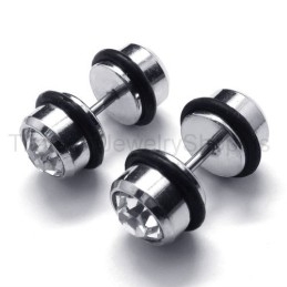Titan-Barbell-Ohrringe