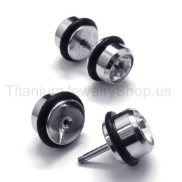 Titan-Barbell-Ohrringe