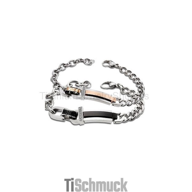 Love Forever Titan-Liebhaberarmbänder Love Forever Titan-Liebhaberarmbänder