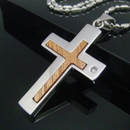 Cool Man Shining Cross Anhänger Aus Reinem Titan