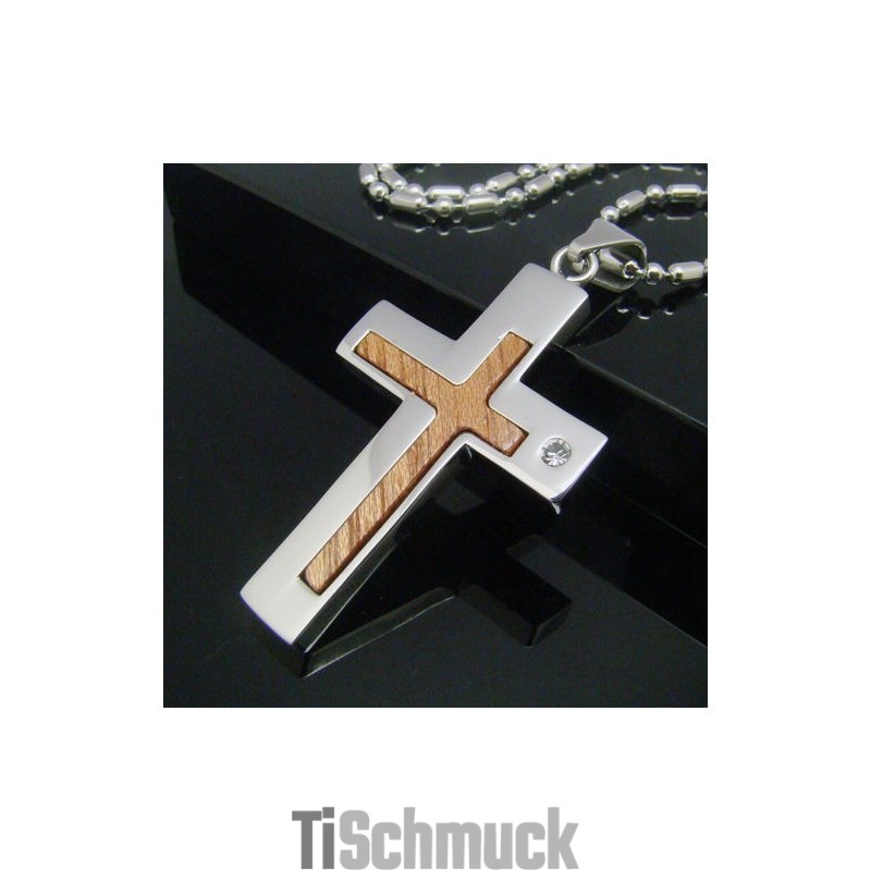 Cool Man Shining Cross Anhänger Aus Reinem Titan Cool Man Shining Cross Anhänger Aus Reinem Titan