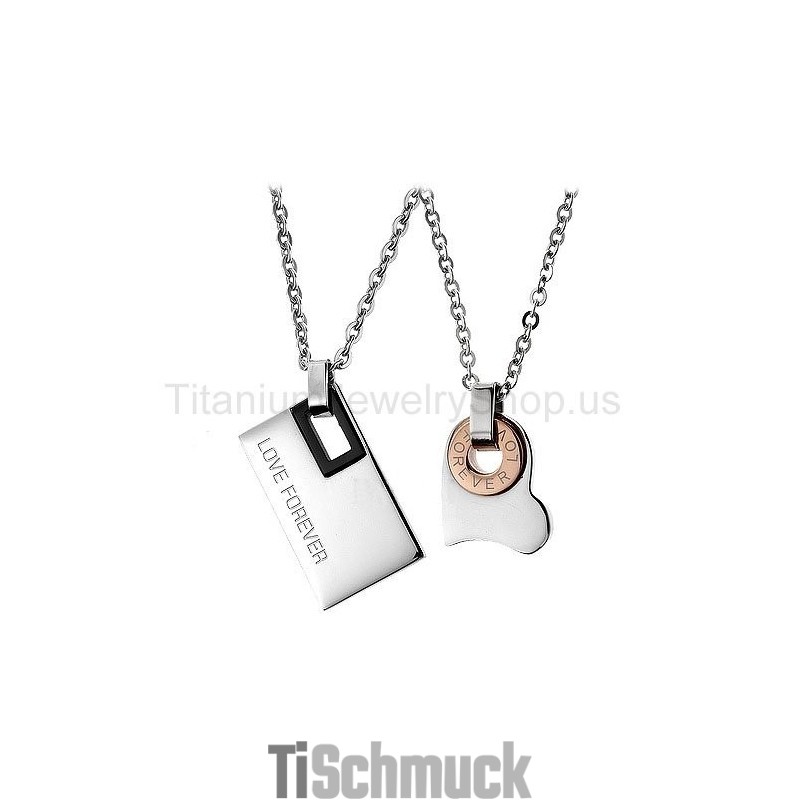 Love Forever Titan-Anhänger Für Liebhaber Love Forever Titan-Anhänger Für Liebhaber