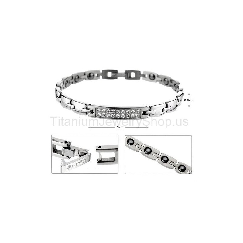 7 Zoll Damen Titan Armband