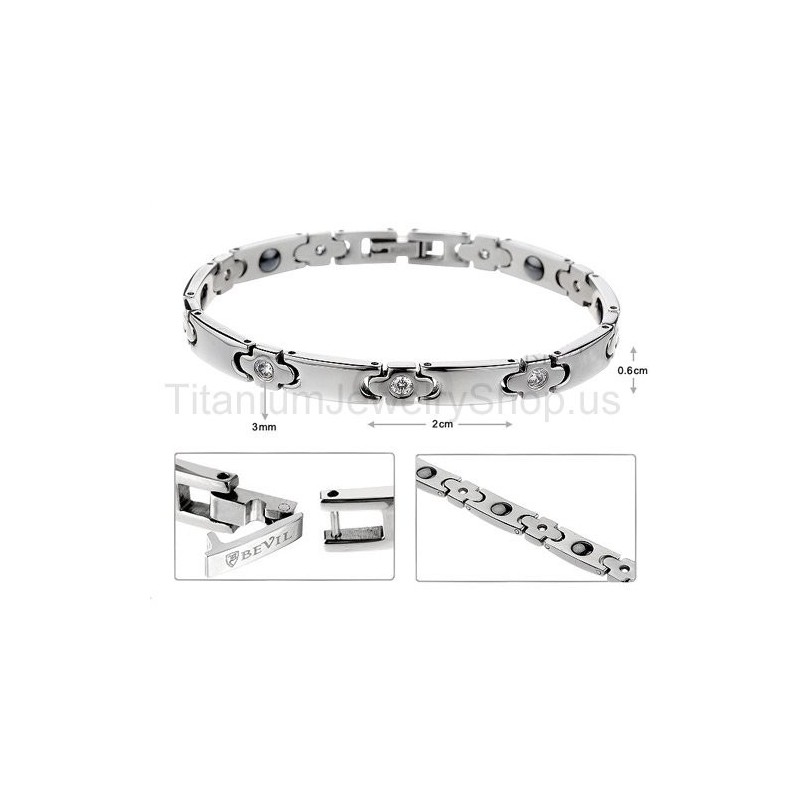 7 Zoll Damen Titan Armband