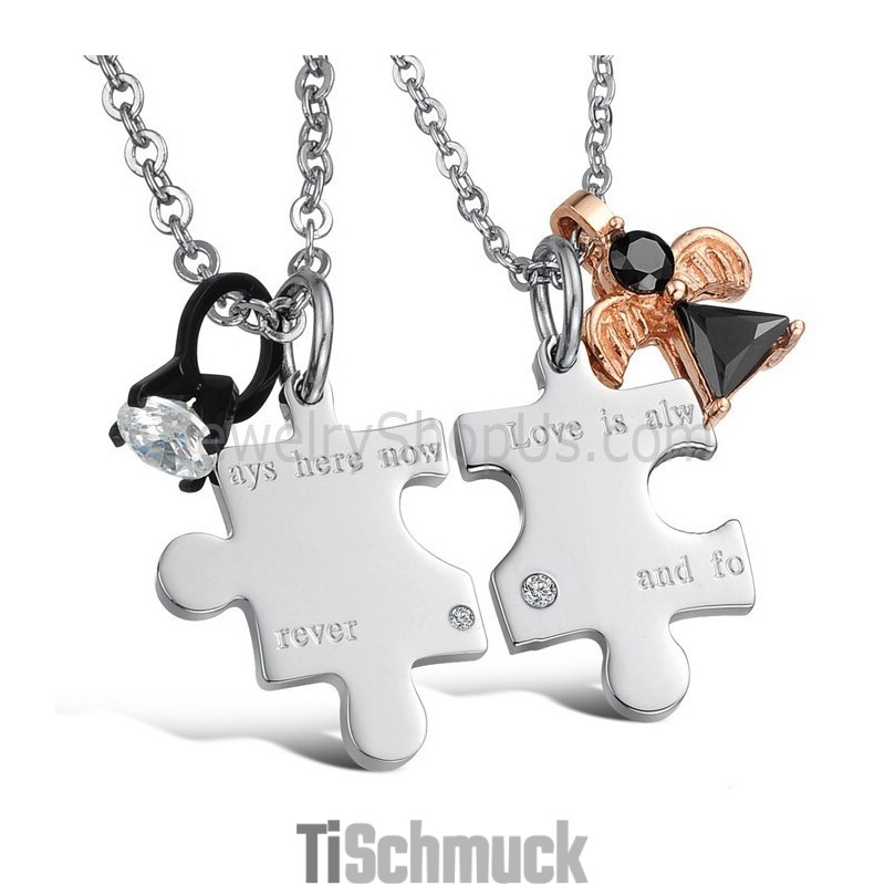 Titan-Silber „Love Is Always Here Now And Forever“ Liebhaber-Anhänger Mit Strasssteinen Und Kostenlosen Ketten C608 Titan-Silber „Love Is Always Here Now And Forever“ Liebhaber-Anhänger Mit Strasssteinen Und Kostenlosen Ketten C608