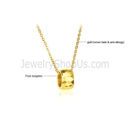 Gold Wolfram Hochglanz Anhänger Wx734