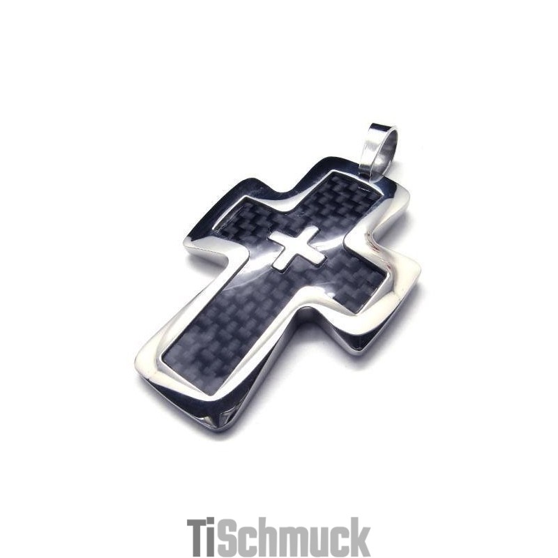 Cool Man Cross S Stahlanhänger, Inkl. Kette Und Box