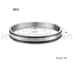 Tatanium Schwarz-Gold "True Love Forever" Paar-Armreifen Mit Strasssteinen C875