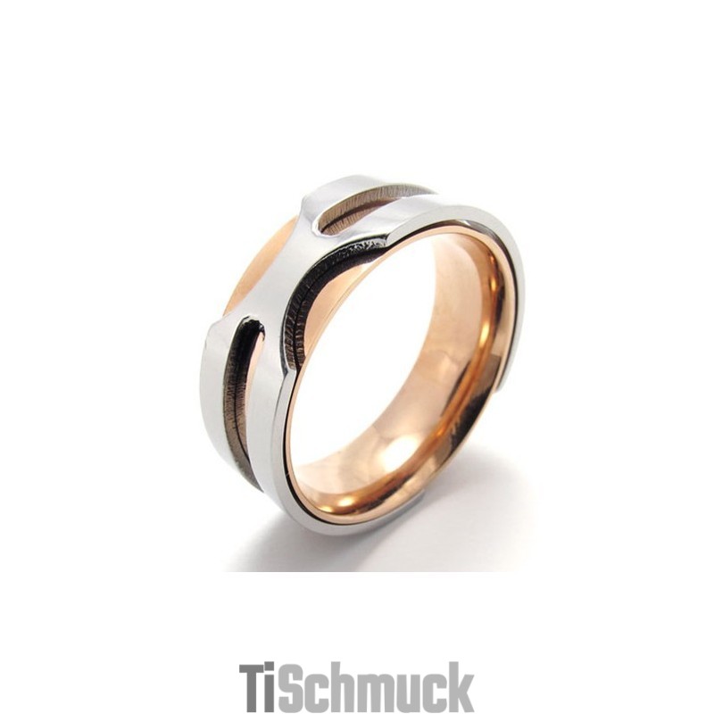 Titanring Aus Roségold Titanring Aus Roségold