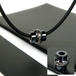 Mann Kreuz Bibel Roller Reines Titan Anhänger Halskette Geschenk