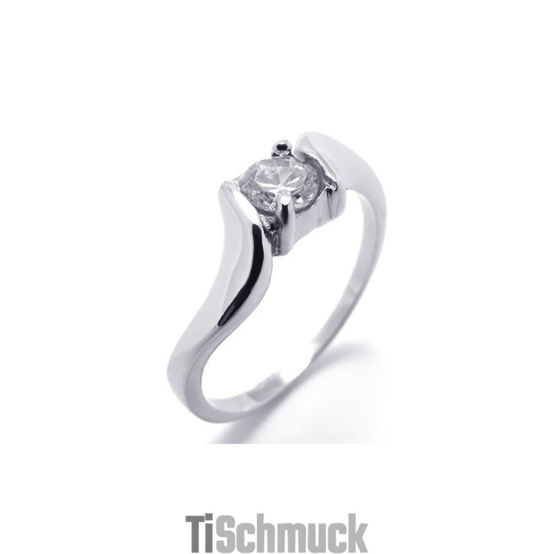 Diamant Damen Titan Ring Diamant Damen Titan Ring