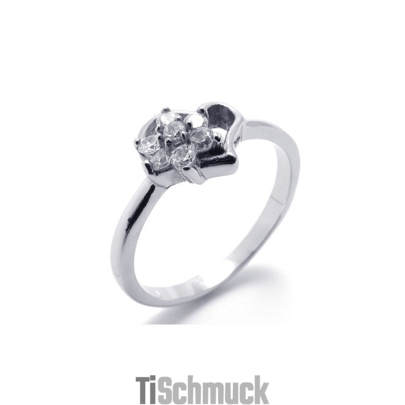 Diamant-Titanring