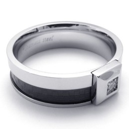 Diamant-Titanring