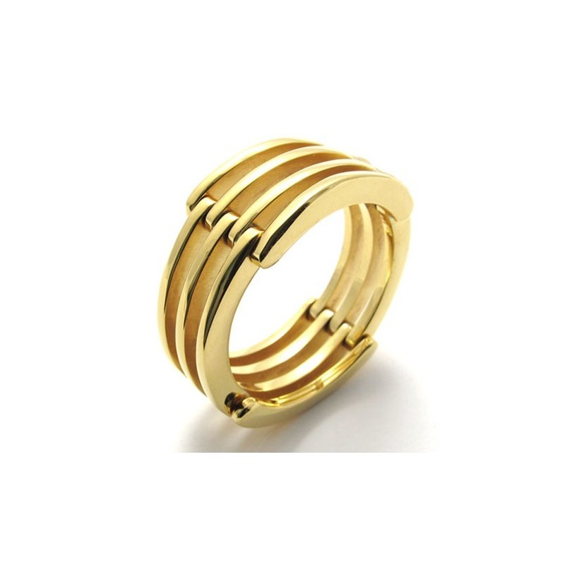 Gold Puzzle Titan Ring