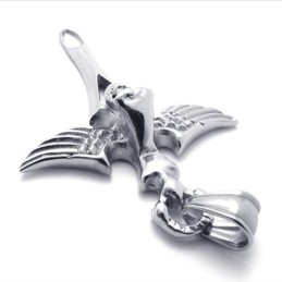 Kreuz-Totenkopf-Anhänger Aus Titan