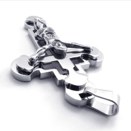 Jesus-Kreuz-Anhänger Aus Titan