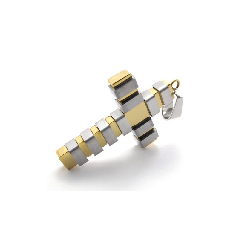 Gold Titan Kreuz Anhänger Gold Titan Kreuz Anhänger
