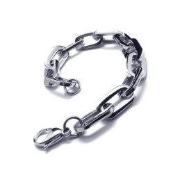 Herren- Und Jungenarmband Aus Reinem Titan Mit Charm-Gliedern