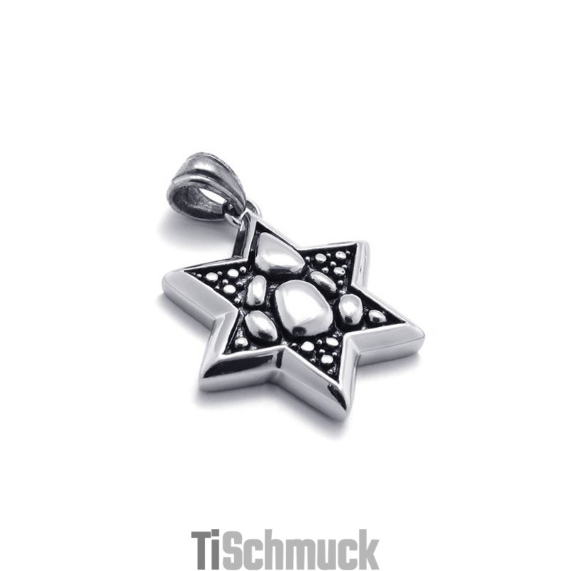 Glücksstern-Anhänger Aus Titan