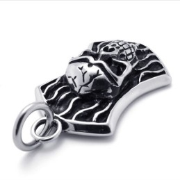 Totenkopf-Anhänger Aus Titan