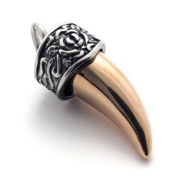 Kaffee Gold Liebhaber Titan Anhänger