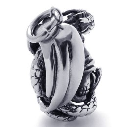 Totenkopf-Anhänger Aus Titan