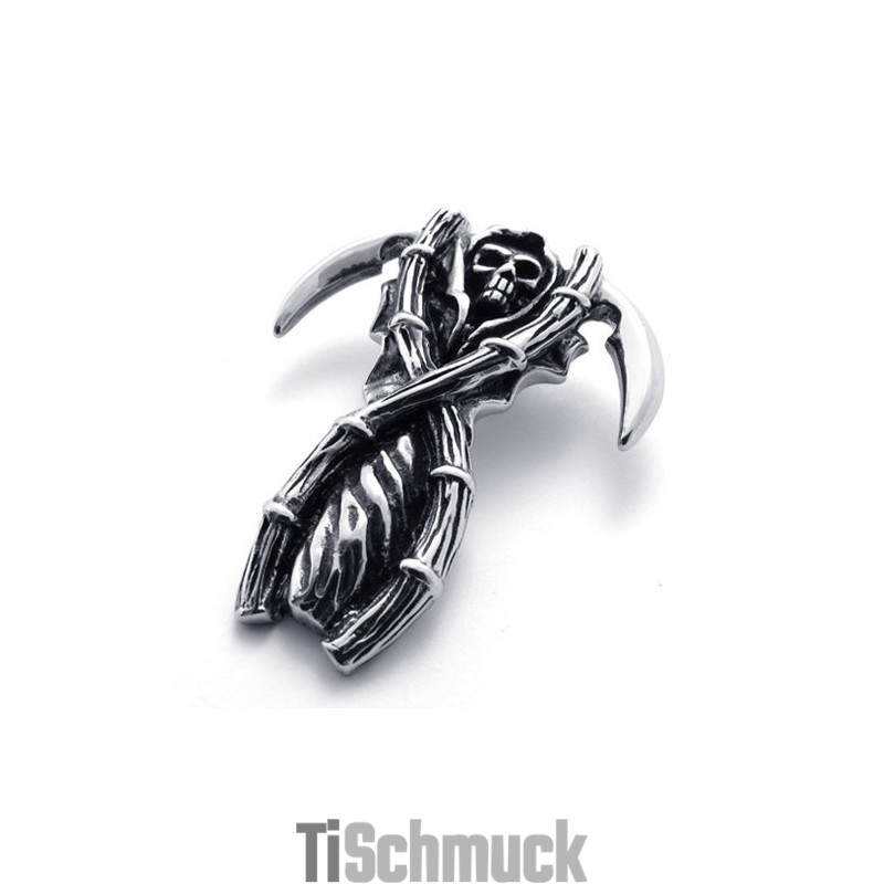 Titan-Anhänger Mit Geisterschädel