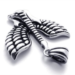 Flügel Gitarre Titan Anhänger