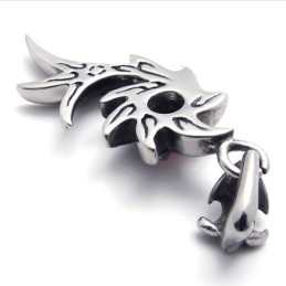 Titan-Anhänger Mit Schwarzem Diamanten Und Meerjungfrau