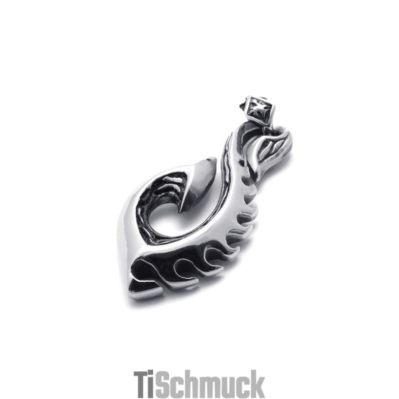 Seepferdchen-Anhänger Aus Titan