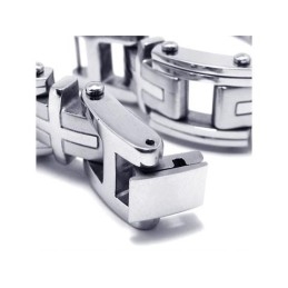 Herren- Und Jungenarmband Aus Reinem Titan Mit Kreuzanhänger