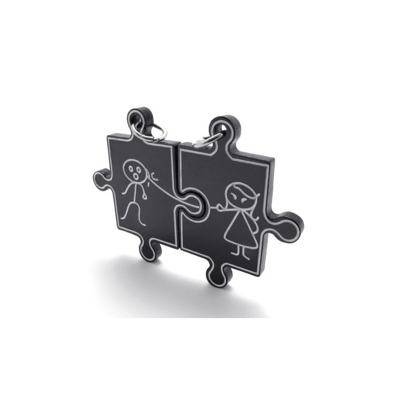 Schwarzer Lovers Titan Anhänger