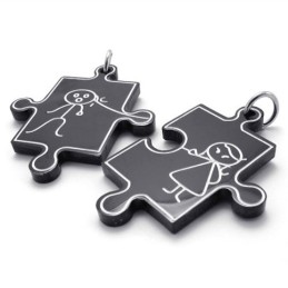 Schwarzer Lovers Titan Anhänger