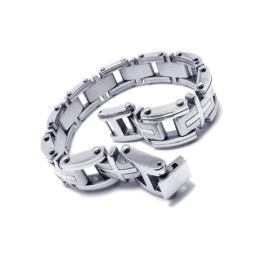 Herren- Und Jungenarmband Aus Reinem Titan Mit Kreuzanhänger