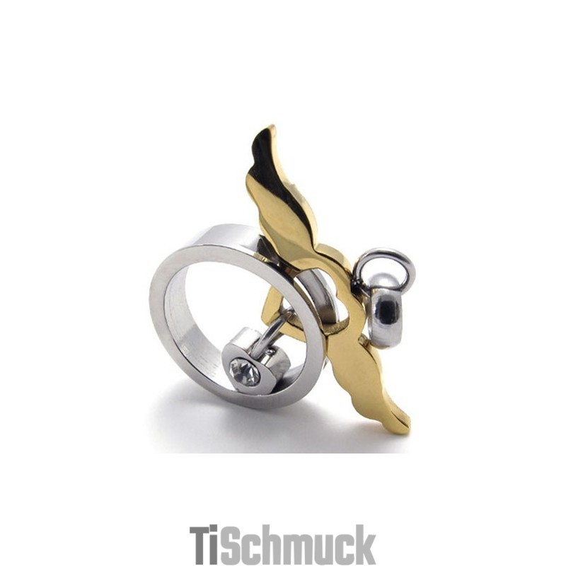 Gold Angel Damen Titan Anhänger Gold Angel Damen Titan Anhänger