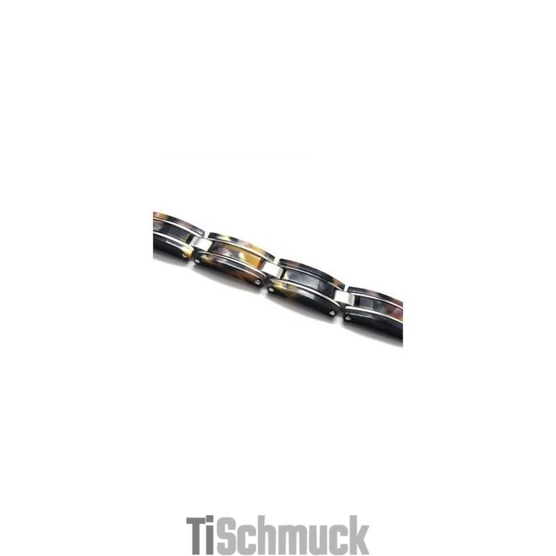 Herren Jungen Reines Titan Gummi Armband Charm Armreif