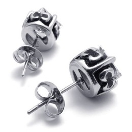 Diamant-Titan-Ohrringe