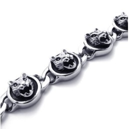 8,3 Zoll Katzen Titan Armband