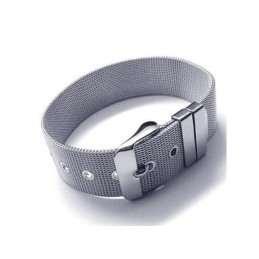 Herren Jungen Silber Reines Titan Armband Charm Armreif