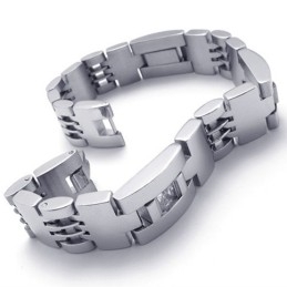 8,5 Zoll Diamant-Titan-Armband
