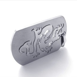 Chinesischer Drachenanhänger Aus Titan