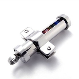 Titananhänger Mit Bunten Zirkonen