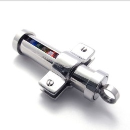 Titananhänger Mit Bunten Zirkonen